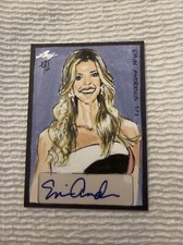 2014 Leaf Pop Century 1/1 Sketch Card Erin Andrews Autograph