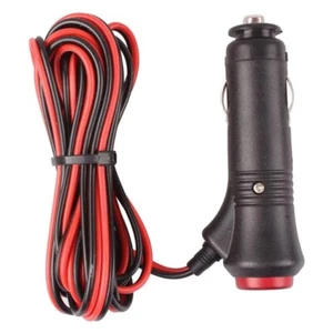 Car 12V Universal Cigarette Lighter Plug with Switch Fuse Indicator Power Cord - Picture 1 of 19