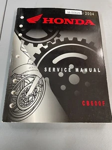 OEM 2004 CB600F DEALER SERVICE MANUAL 61MBZ00 - Picture 1 of 24
