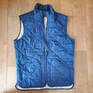 J Crew Mercantile Womens Navy Quilted Vest XSmall - Picture 1 of 6