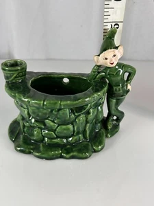 Fioriera Elfo Artigianale Tesoro Vintage Auguri Pixie Succulenta/MCM - Foto 1 di 9
