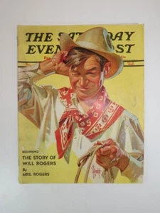 SATURDAY EVENING POST MAGAZINE OCTOBER 5, 1940 (ROY ROGERS J.C. LEYENDECKER - Imagen 1 de 5