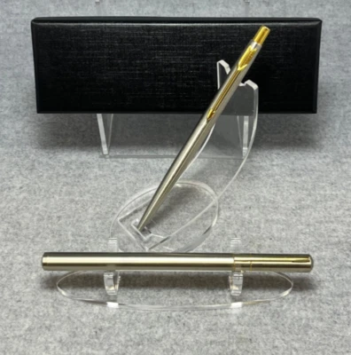 Parker Jotter Flighter GT Pen & Light Pointer 🇺🇸 IT, Brass Threads, Recessed - Image 1 of 4