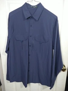 Camisa Outdoor Series Hombre XXL Diseño Vogue Colección Azul Táctica Manga Larga - Imagen 1 de 10