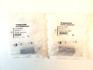 (2) NIB Turck U6551 Model BS 8141-0/PG9 Field Wireable Connectors: M12, 250V, 4A - Picture 1 of 2