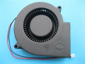 1 pcs Brushless DC Blower Fan 5V 9733S 97x97x33mm 2 Wires Sleeve Bearing New - Picture 1 of 3
