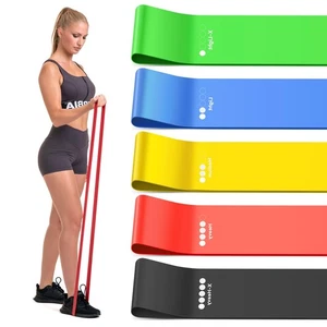 Juego de bandas de resistencia para ejercicio, fisioterapia, entrenamiento de fuerza y yoga - Imagen 1 de 7