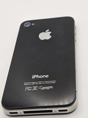 Raro iPhone 4S Construido en Brasil - Modelo A1387 (Marcado ANATEL) - Pieza de Coleccionista Foto 1 de 4