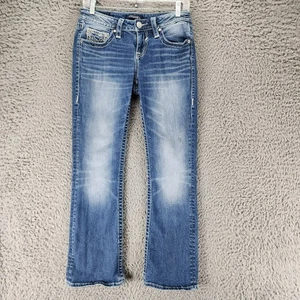 Pantalones de mezclilla Vigoss para mujer 2 azules elásticos tiro medio corte bota Heritage *Leer* - Imagen 1 de 16