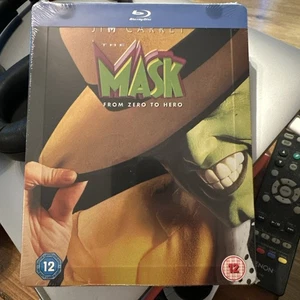 The Mask Blu-ray Steelbook Brand New Jim Carrey Cameron Diaz - Picture 1 of 4