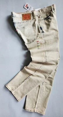 NWT Levi's 541 Acid Wash Athletic Taper MENS Zip-Fly Stretch JEANS 36X32 & 38X32 - Image 1 of 4