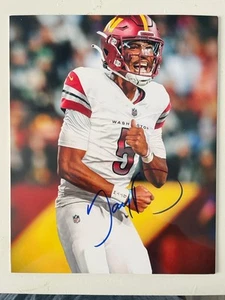 Jayden Daniels signed autographed photo 8x10 Washington Commanders - Picture 1 of 2