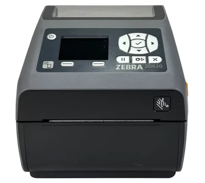 WIRELESS Zebra ZD620 Direct Thermal Label Printer LCD USB WiFi LAN BT No Adapter - Image 1 of 4
