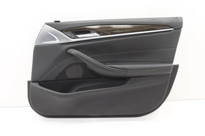 2017–2023 BMW 530I G30 ПЕРЕДНЯЯ ПРАВАЯ БОКОВАЯ ПАНЕЛЬ ОТДЕЛКИ ДВЕРИ OEM BLACK_LCFK - Изображение 1 из 4