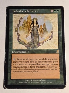 Holistic Wisdom●Odyssey●MTG●2001●RARE●PORTUGUESE●MP●C628 - Picture 1 of 2
