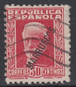 Loose Tanger 1933 Edifil 77 Used - Picture 1 of 1