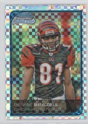 2006 Bowman Chrome X-Fractor /250 Bennie Brazell #108 Rookie RC - Image 1 of 2