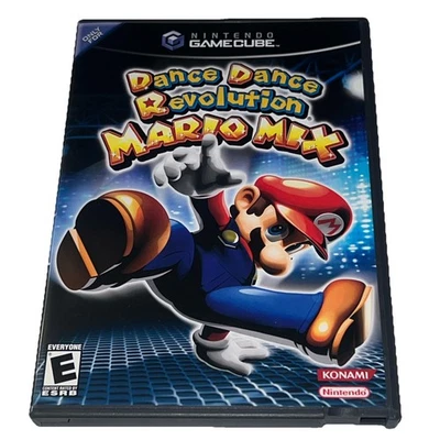Dance Dance Revolution: Mario Mix Bundle (Nintendo GameCube, 2005) CIB TESTED! - Image 1 of 4