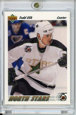 1991-92 Upper Deck #544 Todd Elik - Image 1 of 2