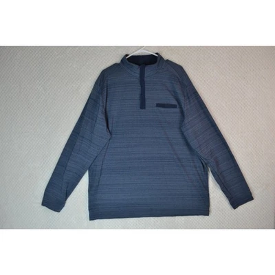 Camisa de golf Walter Hagen 11 Majors XLT azul manga larga peso pesado para hombre Foto 1 de 4