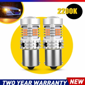 2X AUXITO BAU15S PY21W 3020 26 LED DC12V Indicator Turn Signal Bulb Lamp Amber - Picture 1 of 11