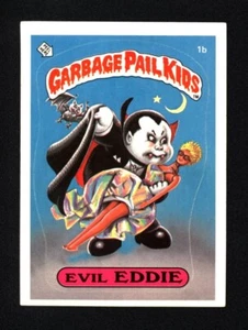 EVIL EDDIE Garbage Pail Kids 1985 Series 1 1b Awesome Condition !! - Picture 1 of 2