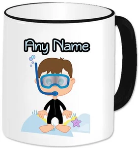 Personalisiertes Tauchgeschenk Tauchen Taucher Becher Tasse Neuheit Männer Taucher Geschenkidee - Bild 1 von 23