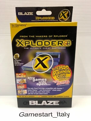 NINTENDO GAMEBOY XPLODER CHEAT CARTRIDGE - BLAZE CODE POKEMON ACTION REPLAY - Image 1 of 4