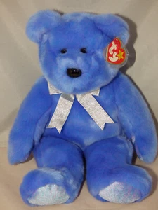 Ty Beanie Buddies - Clubby II the Bear - (1999, retirado) - [pelelpa de 14 pulgadas] - Imagen 1 de 9