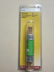 Fusibile ritardo Eaton Bussmann FRN-R-100 100 A 250 V FUSETRON NUOVO - Foto 1 di 4