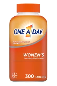 One A Day Women's Complete Multivitamin Supplement, 300 Tablets, Exp: 10/2026 - Picture 1 of 3