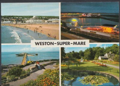 Somerset Postcard - Views of Weston-Super-Mare RR2886 - Image 1 of 2