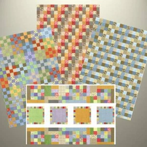 Creative Memories - Kit de finalización de página - EDREDÓN ACOGEDOR - cuadrados, bloques - Imagen 1 de 4
