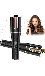 Auto Hair Curler, Automatic Curling Iron Wand with 1" Large Rotating Barrel - Picture 1 of 7