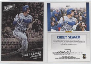 2017 Panini Black Friday Rapture /10 Corey Seager #24