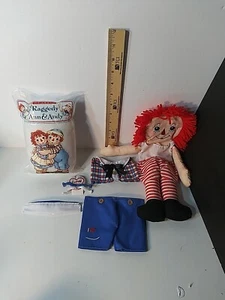 Raggedy Andy Craft Doll Build Your Own 12in..Complete - Picture 1 of 3