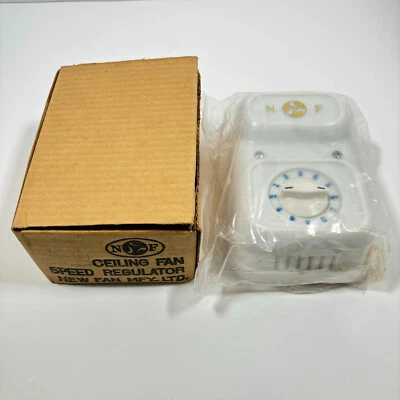 VTG NEW FAN Manufactory Ceiling Fan Speed Regulator - New Old Stock - USA *RARE* - Image 1 of 4