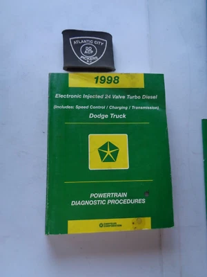 RAM POWER TRAIN 1998 EFJ 24 válvulas turbo diésel manual de procedimiento de diagnóstico Foto 1 de 3