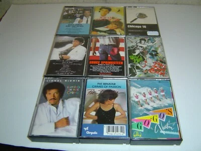 Assorted Cassette Tapes W/ Carrying Case - Image 1 of 4