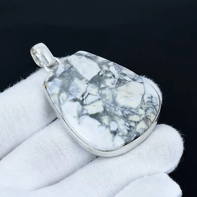 Colgante de joyería de plata de ley 925 hecho a mano con piedras preciosas de mookaita de 2,21" Foto 1 de 3