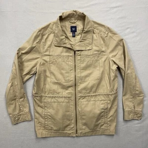 Giacca Gap Uomo Extra Large Biege Chore Oi Polloi Full Zip Militare - Foto 1 di 12