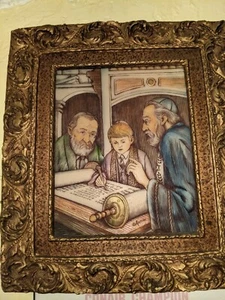 ARTINI Bronx, Vivid, 3D, Rabino con Bar Mitzvah Boy & Torah Scroll, Marco Adornado - Imagen 1 de 2