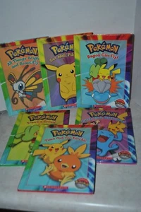 POKEMON Official Master's Club Lot /6 Tracey West SCHOLASTIC HC 1st Ed 2003-2004 - Picture 1 of 5