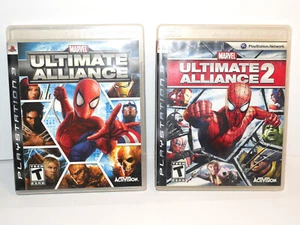 MARVEL ULTIMATE ALLIANCE 1 & 2 *PROBADO* PLAYSTATION 3 PS3 SPIDER-MAN ACCIÓN RPG - Imagen 1 de 6
