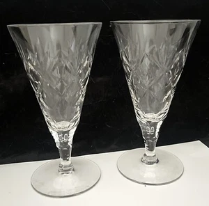 Lot TWO - Seneca STRATFORD 5-5/8" Tall Cordial / Juice Glasses - Bubble Stem - Picture 1 of 6