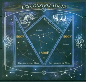 Space constellations Ursa Major, Cassiopeia, Auriga m/s #ML1349 - Picture 1 of 1
