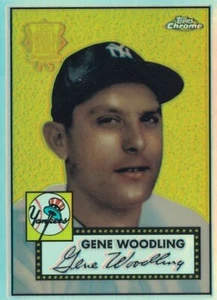 2002 Topps Chrome 1952 Refractor #99 Gene Woodling - New York Yankees - Picture 1 of 1