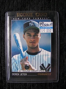 Derek Jeter Rookie Card by Pinnacle - Picture 1 of 2