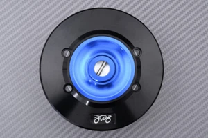 Blue Quick Release Petrol Cap + Key BMW K1600GT K1600 GT 2011-2014 - Picture 1 of 10