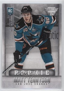 2013-14 Panini Titanium Retail /299 Matt Tennyson #104 Rookie RC